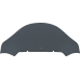 Klock Werks Flare Windshield - 13-1/2" - Dark Smoke - FLTR - 2310-0846  KWW-01-0704-DS