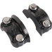 Thrashin Supply Co. Speedway Perch Clamp - Black - 0615-0396  TSC-2803-1