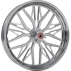 Performance Machine (Pm) Wheel - Nivis - Front - Dual Disc/with ABS - Chrome - 21x3.5 - 0201-2456  1204-7106R-NVSAJAPCH