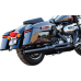 S&amp;S Cycle 2-into-1 Sidewinder Exhaust System - 50-State - Black - M8 Touring - 1800-2732  550-0759