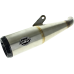 S&amp;S Cycle Grand National Slip-On Muffler - Brushed Stainless Steel - X500 - 1801-1809  550-1114