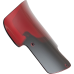 Klock Werks Kolor Flare Windshield - 8" - Red - Indian - 2312-1088  KWW-04-0622