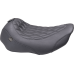 Mustang Wide Tripper Seat - Solo - Dark Brown/Black Stitching - FLT/FLH '23-'25 - 0801-2014 89503