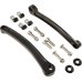 Joker Machine Fender Side Rails - Black - Indian Scout - 1412-0014  30-700-1