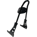 Motherwell One-Piece Sissy Bar - Gloss Black - 1501-0787  MWL-220-GB.