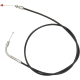 Barnett Black Vinyl Throttle Cable for Victory - +6" - 0650-1545  101-85-30003-06