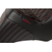 Le Pera Tailwhip Seat - Red Double Diamond Stitch - FLH/FLT '23-'24 - 0801-1849  LV-587DD-R01