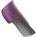 Klock Werks Kolor Flare Windshield - 8" - Purple - Indian - 2312-1090  KWW-04-0624