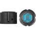 Figurati Designs Axle Nut Cover - Front - Stainless Steel - Legends Suspension Logo - Black - 0214-2895  FD02-FAC-BLK