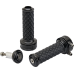 Biltwell Grips - Alumicore - Custom - Black - 0630-3074  6606-201-01