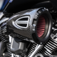 Performance Machine (Pm) C4 Series Air Cleaner Kit - Black Ops - Twin Cam Throttle by Wire - 1010-3271  0206-2161-SMB