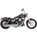 Vance &amp; Hines Big Shots Staggered Exhaust System - Chrome - 1800-2639 17958