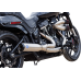 S&amp;S Cycle 2-into-1 Qualifier Exhaust System - 50-State - Silver - Softail - 1800-2682  550-1103