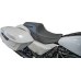 Slyfox Drifter Tour Seat - Vinyl w/ Slipstop - Black Logo - FL '23-'24 - 0801-1839  4685A-Slyfox