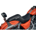 Slyfox Drifter Seat - Gray Logo - Black Vinyl - Smooth - FXR '82-'00 - 0805-0151  SlyFox4681B