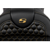 Saddlemen RoadSofa Seat - Honeycomb - Gold Stitch - without Backrest - FLH/FLT '08-'23 - 0801-1642  808-07B-18907