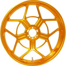 Arlen Ness Wheel - Speed 5 - Forged - Gold - 21x3.5 - 0210-0423  71-585