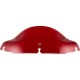 Klock Werks Kolor Flare Windshield - 6-1/2" - Red - FLH - 2310-0817  KWW-01-0697