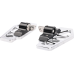 Thrashin Supply Co. Apex Mini Floorboards - Chrome - 1621-1149  TSC-2217-3-D