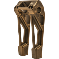 Kodlin Usa Fastback Risers - 10" - Bronze - 0602-1520  K55121B
