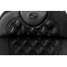 Saddlemen Roadsofa Extended Reach Seat - without Backrest - Lattice Stitch - Carbon Fiber - FL '08-'23 - 0801-1697  808-07B-207A0