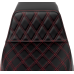 Saddlemen Step-Up Seat - Front Lattice Stitch - Red Stitch - FLH/FLT '08-'23 - 0801-1574  808-07B-17204