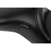 Le Pera Maverick Seat - with Backrest - Smooth - Black - FLH/FLT '23-'24 - 0801-1872  LV-957BRS
