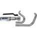 Vance &amp; Hines 2-into-1 High Output Exhaust System - Brushed - Touring - 1800-2725  27321-22