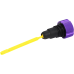 Figurati Designs Performance Magnetic Oil Dipstick - Knurled - Purple - '07-'16 Touring/Trike - 0710-0305  FDP01-TCKN-P
