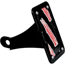 Accutronix Side Mount License Plate Assembly - Black - 2030-0699  LPF108HV-B