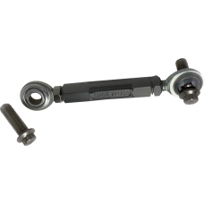 Alloy Art Adjustable Stabilizer Link - Front - Black Anodized - Touring - 0933-0145  CFL-2