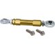 Alloy Art Adjustable Stabilizer Link - Front - Gold Anodized - Touring - 0933-0146  CFL-3