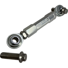 Alloy Art Adjustable Stabilizer Link - Front - Raw Machined - Touring - 0933-0144  CFL-1