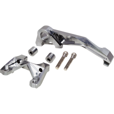 Alloy Art Multi Brake Caliper Mount - 84mm Bolt Center - Raw - Super Sport - 1701-0804  MCRB2-1
