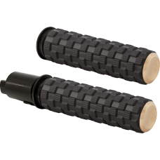 Arlen Ness Air Trax Grips - TBW - Brass - 0630-3269  500-068