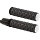 Arlen Ness Air Trax Grips - TBW - Chrome - 0630-3268  500-067