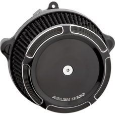 Arlen Ness Big Sucker Stage 1 Air Cleaner Kit with Cover - Beveled - Black - 1010-3255  600-305