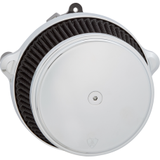 Arlen Ness Big Sucker Stage 1 Air Cleaner Kit with Cover - Smooth - Chrome - 1010-3252  600-302