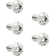 ARLEN NESS Bolt Kit - Holeshot/Brake Rotor/Front - Hub Mount - Polished 5/16"-18 x 7/8" - 5 Pack - 2401-1704 300-912