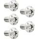 Arlen Ness Bolt Kit - Holeshot/Brake Rotor/Rear - Hub Mount - Polished - 3/8"-16 x 1" - 5 Pack - 2401-1701  300-909