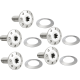 Arlen Ness Bolt Kit - Holeshot/Front/Floating/Brake Rotor - Spoke Mount - Polished - 5 Pack - 2401-1697  300-905