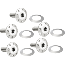 Arlen Ness Bolt Kit - Holeshot/Front/Floating/Brake Rotor - Spoke Mount - Polished - 5 Pack - 2401-1714  300-920