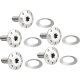 Arlen Ness Bolt Kit - Holeshot/Front/Floating/Brake Rotor - Spoke Mount - Polished - 5 Pack - 2401-1714  300-920