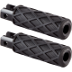 Arlen Ness Diamond Footpegs - Driver - Black - 1620-2671  400-051