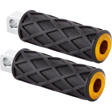 Arlen Ness Diamond Footpegs - Driver - Gold - 1620-2675  400-055
