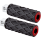 Arlen Ness Diamond Footpegs - Driver - Red - 1620-2676  400-056