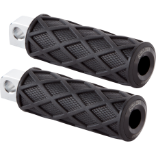 Arlen Ness Diamond Footpegs - Maie Mount - Black - 1620-2669  400-047