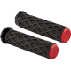 Arlen Ness Diamond Grips - Cable - Red - 0630-3210  500-015