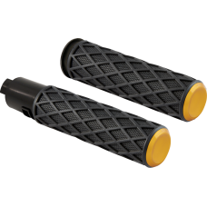 Arlen Ness Diamond Grips - TBW - Gold - 0630-3260  500-060