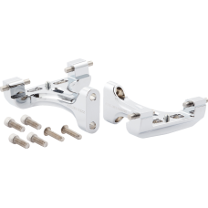 Arlen Ness Forged Passenger Floorboard Mounts - Chrome - 1621-1174  410-034
